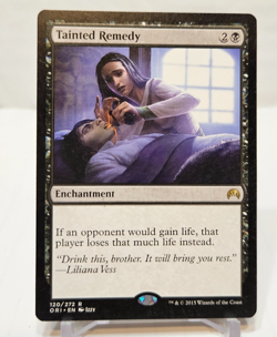 Tainted Remedy Magic Origins MTG Magic The Gathering 290 - Image 1