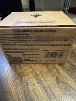 Magic the Gathering MtG LOREHOLD LEGACIES Commander Deck Minimal Packaging • NEW - Image 1