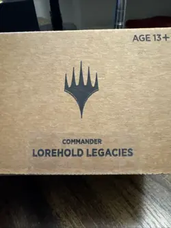 Magic the Gathering MtG LOREHOLD LEGACIES Commander Deck Minimal Packaging • NEW - Image 2