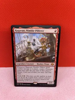 Magic The Gathering Ragavan, Nimble Pilferer Modern Horizons 2 LP - Image 2