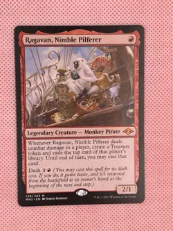 Magic The Gathering Ragavan, Nimble Pilferer Modern Horizons 2 LP - Image 3