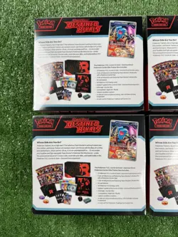 x4 Pokemon Center Destined Rivals ETB Elite Trainer Box - Brand New & Sealed ✅ - Image 3