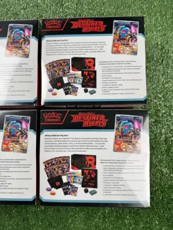 x4 Pokemon Center Destined Rivals ETB Elite Trainer Box - Brand New & Sealed ✅ - Image 4