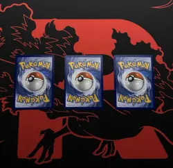 Team Rocket's Moltres ex Destined Rivals Stamp UPC Set Pokemon TCG 229/182 NM x3 - Image 2