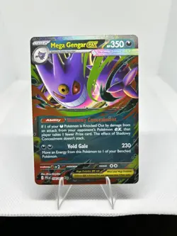 Mega Gengar EX Phantasmal Flames 056/094 Pokemon TCG Double Rare Mega Evolution - Image 1