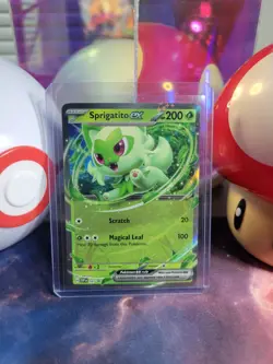 Sprigatito Ex 87 Pokemon TCG S&V Black Star Promo Holo NM - Image 1