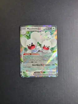Maushold Ex 155/182 Pokemon TCG S&V Paradox Rift Double Rare Holo NM - Image 2