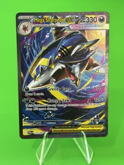 Pokemon Mega Sharpedo ex Phantasmal Flames Special Illustration Rare 127/094 NM! - Image 1