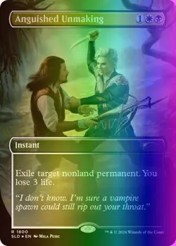 Anguished Unmaking (Rainbow Foil) (1800b/2043) Secret Lair Drop Series LP FOIL - Image 1