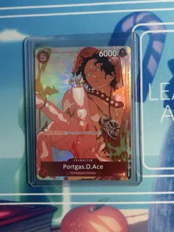 Portgas.D.Ace (Gift Collection 2023) P-028 One Piece Promotion Cards Foil - Image 1