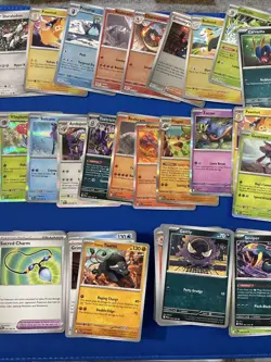 Pokemon Phantasmal Flames Bulk Lot 200 Cards + 9 Reverse Holos And 10 Holos - Image 1