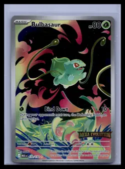 Bulbasaur - (Mega Evolution Stamped) Illustration Rare Miscellaneous Cards & Pro - Image 1