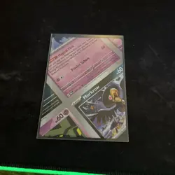 Pokemon Card - Error Miscut Trick Or Trade 088/193 Holo Rare murkrow - Image 1