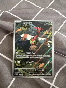 Yanma Pokemon TCG Destined Rivals Full Art Illustration Rare Card 183/182 (NM/M) - Image 1