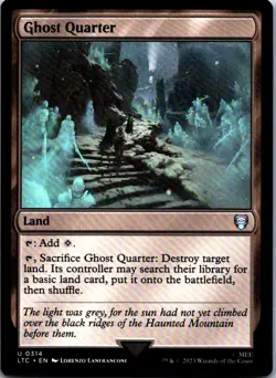 Ghost Quarter U Commander: The Lord of the Rings: Tales of Middle-earth 314 NM N - Image 1