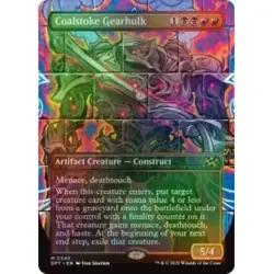 Foil Coalstoke Gearhulk (borderless) X4 M/NM Magic MTG Aetherdrift - Image 1