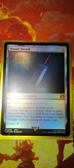 Buster Sword Final Fantasy Foil - Image 1