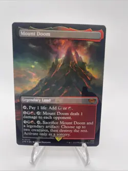 Mount Doom (Borderless) The Lord of the Rings Foil 343 - Image 1