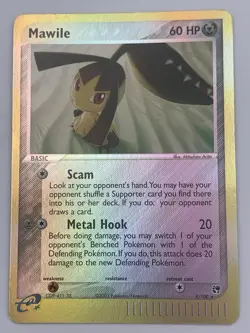 Pokemon Mawile Holo - EX Sandstorm - 9/100 MP - Image 2