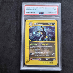 2003 Umbreon H30/H32 Skyridge Holo - Pokemon TCG English PSA 5 *NEW CERT* - Image 1