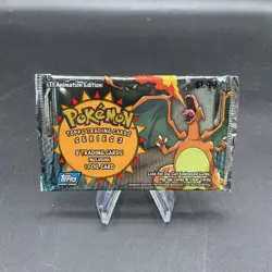 Topps Pokemon Series 3 TV Animation Edition Factory Sealed Pack - Charizard 🔥 - Image 3