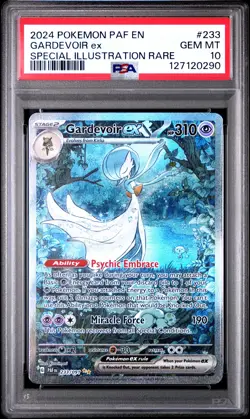 2024 POKEMON PAF EN-PALDEAN FATES SPECIAL ILLUSTRATION RARE GARDEVOIR EX PSA 10 - Image 1