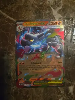 Mega Charizard X ex 013/094 Phantasmal Flames Holo Pokemon TCG NM Pack Fresh - Image 1