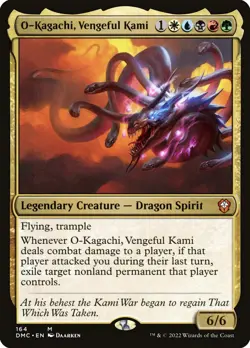 MTG O-Kagachi, Vengeful Kami (164/265) Dominaria United Commander LP - Image 1