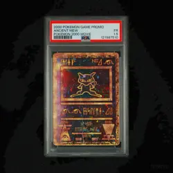 Pokemon 2000 Ancient Mew Movie PROMO PSA 1.5 Double Swirl* - Image 1