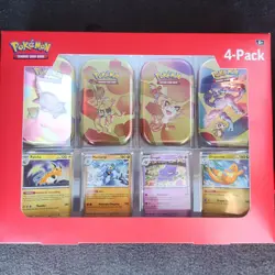 2x Sam’s Club Exclusive Pokemon 151 Mini Tins 4-Pack Collection Unopened Lot 2 - Image 3
