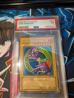 Yugioh Dark Magician SDY-006 Ultra Rare Unlimited - PSA 7 - Image 1
