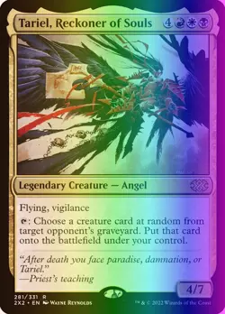 MTG Tariel, Reckoner of Souls (281/686) Double Masters 2022 LP FOIL - Image 1
