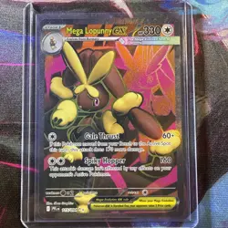 Mega Lopunny EX 115/094 Phantasmal Flames English Pokemon Cards TCG - Image 1