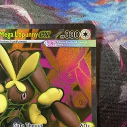 Mega Lopunny EX 115/094 Phantasmal Flames English Pokemon Cards TCG - Image 4