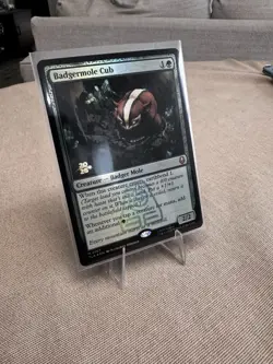 Badgermole Cub Prerelease Cards Foil - Image 1