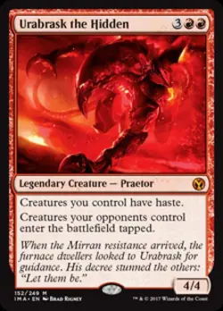 Urabrask the Hidden - Light Play MTG Iconic Masters - Image 1