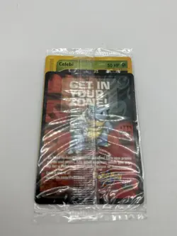 Celebi Pokemon 4 Ever # 50 Black Star Promo Card 2002 WOTC Sealed in Plastic - Image 1