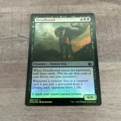 Dreadhound - Foil x1 - Innistrad: Midnight Hunt - NM-Mint, English 97/277 - Image 1