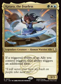 1x - Katara, the Fearless - #230 - Avatar: The Last Airbender MTG - Image 1