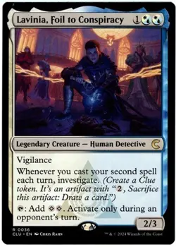 1x - Lavinia, Foil to Conspiracy - Ravnica: Clue Edition CLU - NM MTG - Image 1