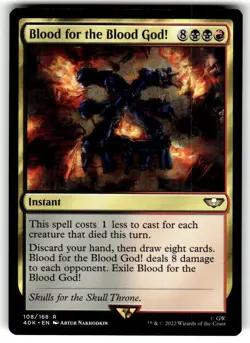 1x Blood for the Blood God! NM-Mint, English Universes Beyond: Warhammer 40,000 - Image 1