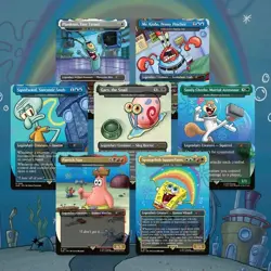 SpongeBob Legends of Biki Bottom, MTG Magic the Gathering, SECRET LAIR - Image 2