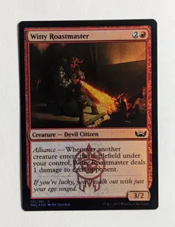 1 x Witty Roastmaster - Foil - Streets of New Capenna - NM-Mint - MTG - Image 1