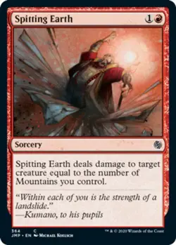 x1 Spitting Earth - Jumpstart - NM - MTG - Image 1