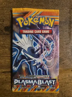 Pokemon Balck And White Plasma Blast Booster Pack - Dialga Art 820650108341 - Image 1