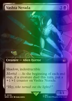 MTG Magic the Gathering Vashta Nerada (376/1208) Doctor Who LP FOIL - Image 1