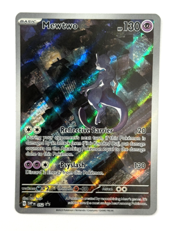 Pokemon TCG Mewtwo 52 Black Star Promo Scarlet & Violet 151 Premium Collection - Image 1
