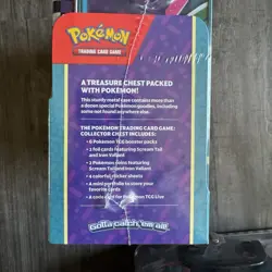 Lot Of 2 SEALED Pokemon TCG Iron Valiant & Scream Tail Treasure Chest Lunchbox’s - Image 3