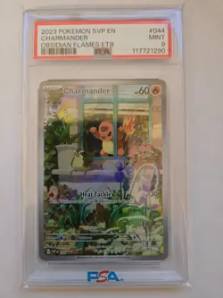 Pokemon Charmander Obsidian Flames 044 Promo PSA 9 - Image 1