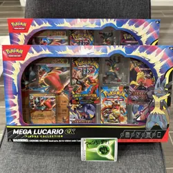 Pokemon Mega Lucario ex Premium Figure Collection Box IN HAND SHIPS FAST! - Image 1